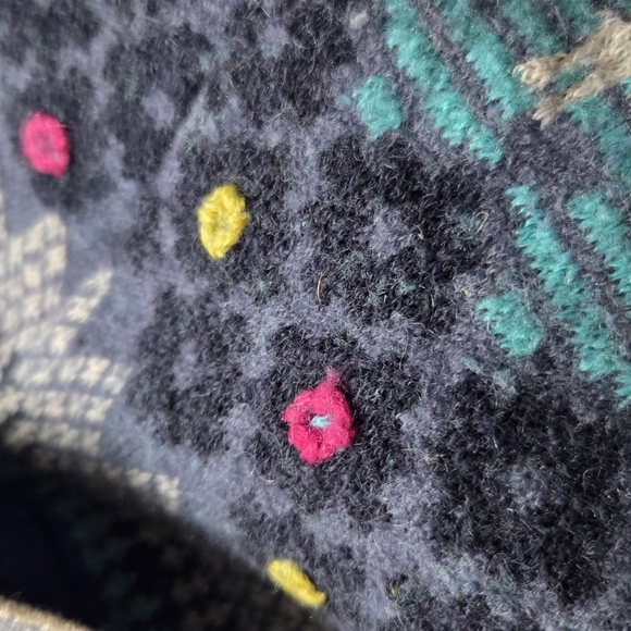 Anthropologie HWR Multicolor Patterned Sweater Pencil Skirt - Picture 4 of 9